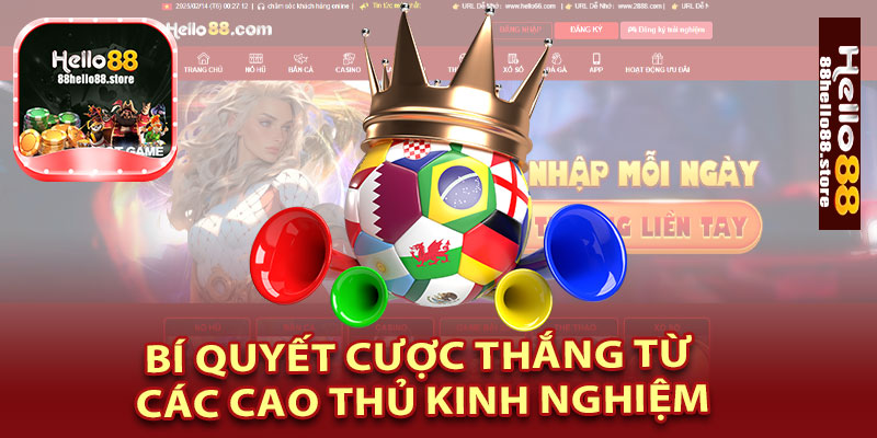 Bí Quyết Cược Thắng Từ Các Cao Thủ Kinh Nghiệm